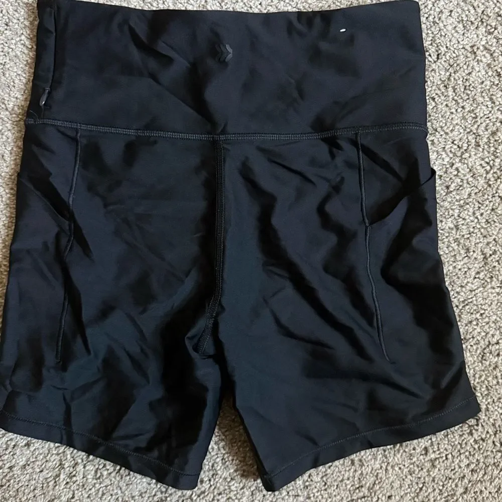 All in Motion Women's Black Bike Shorts